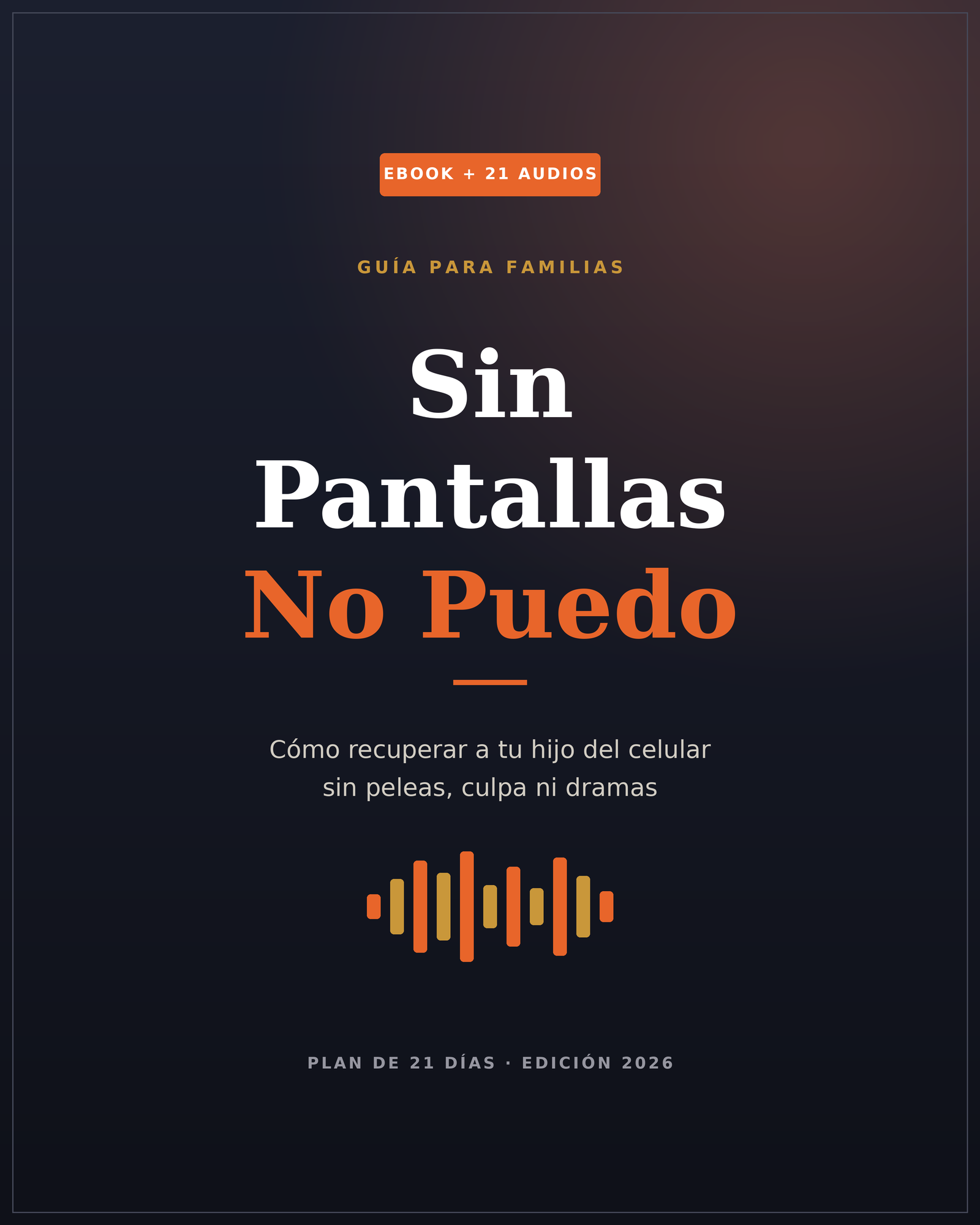Sin pantallas no puedo